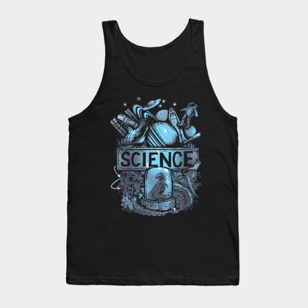 Science Tank Top by CrumblinCookie